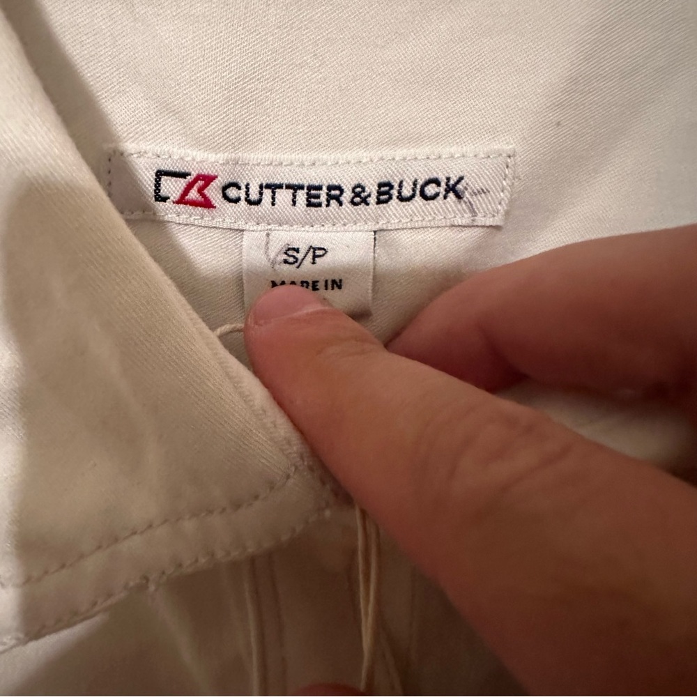 NWT Cutter & Buck Women’s Arkansas Razorbacks Button Up Shirt - Picture 3 of 4